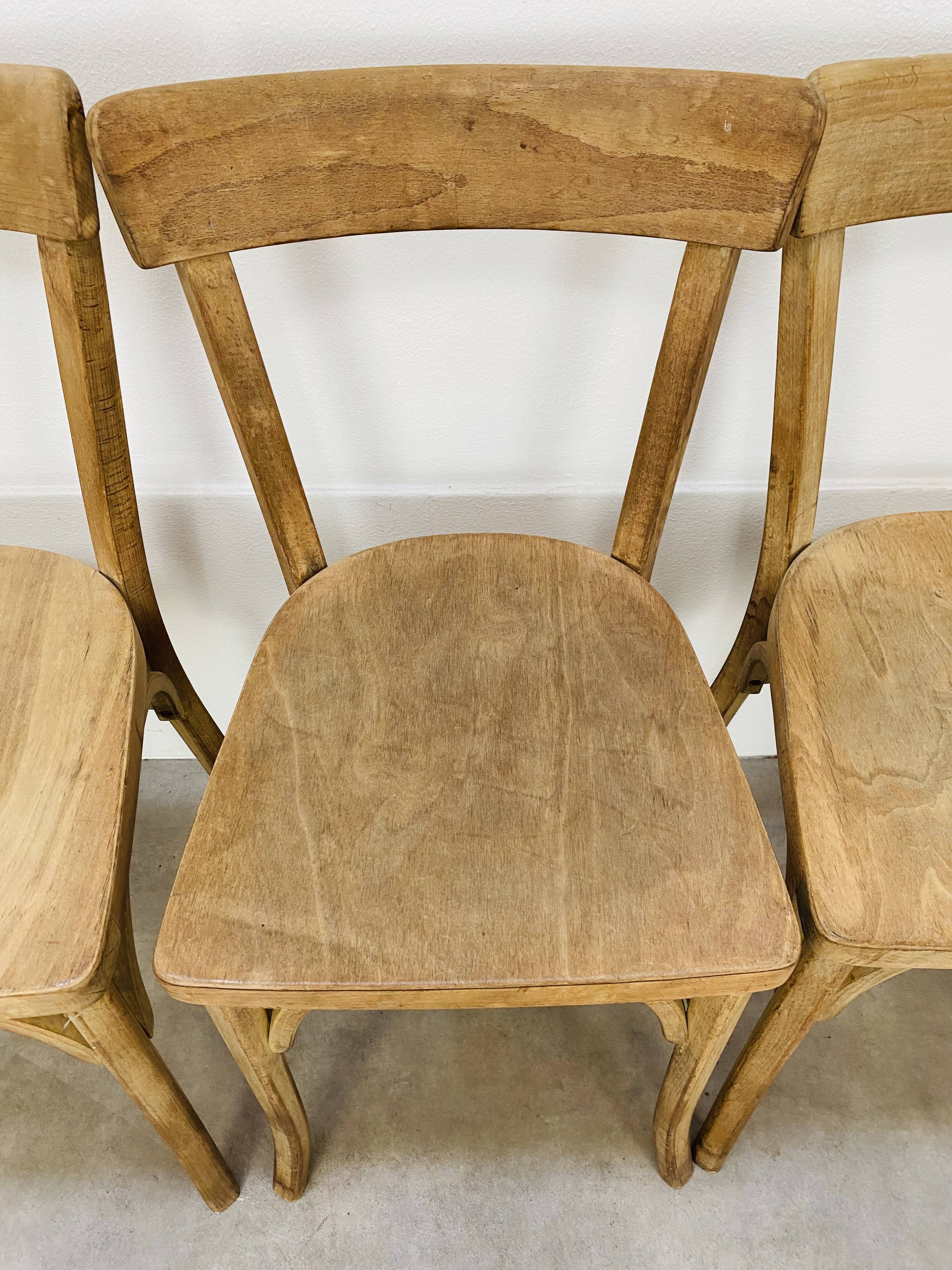 6 Baumann bistro chairs