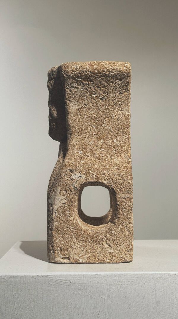 Totem anthropomorphe attribué à Albert Tormos, 1970