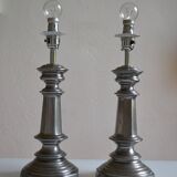 Pair of vintage Marks & Spencer lamp bases made in the UK