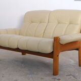 Leather Living Room Set model Montana by Ekornes, 1970's