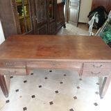 Large wooden desk