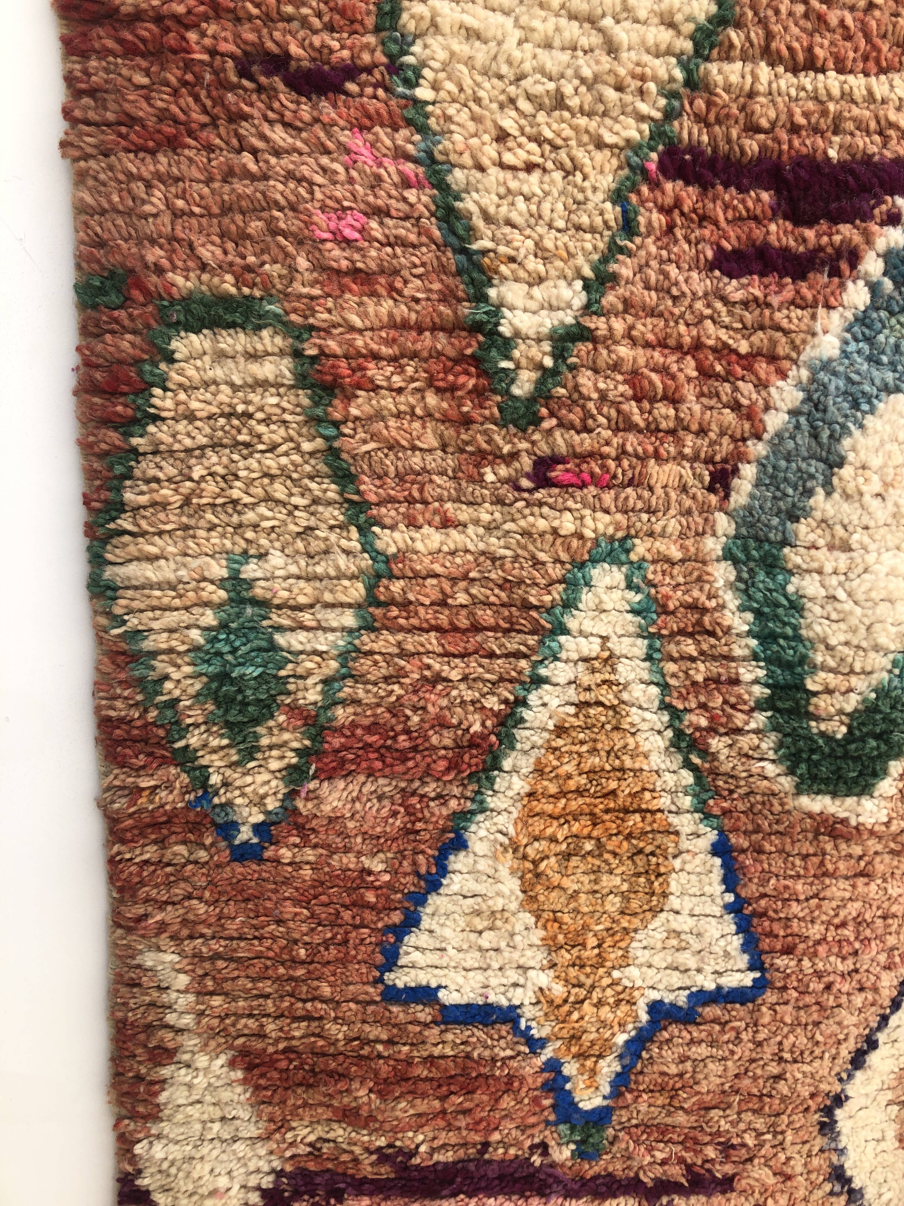 Moroccan Berber carpet Boujaad 2,44x1.46m