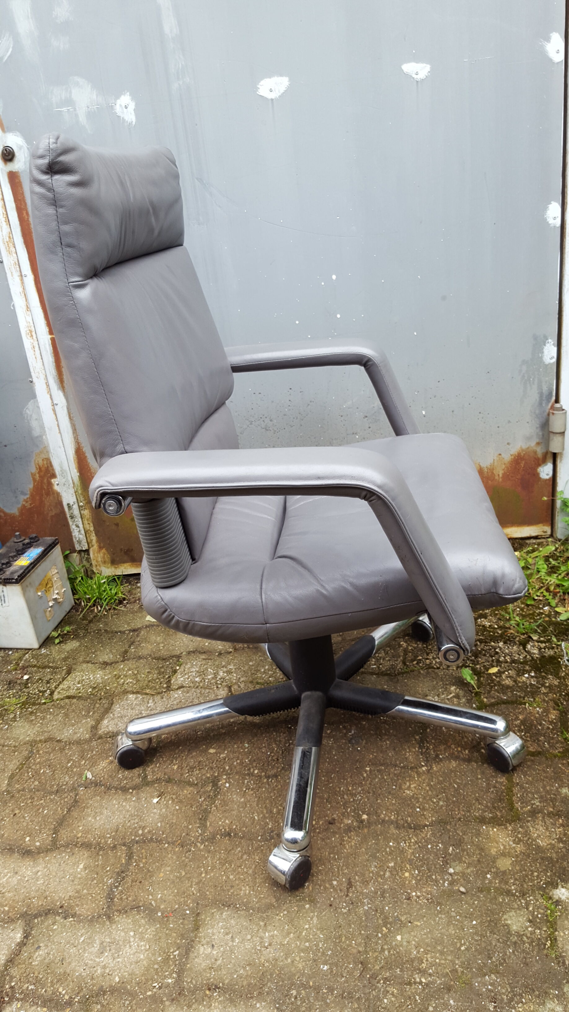 Mario Bellini leather office chair edition Vitra
