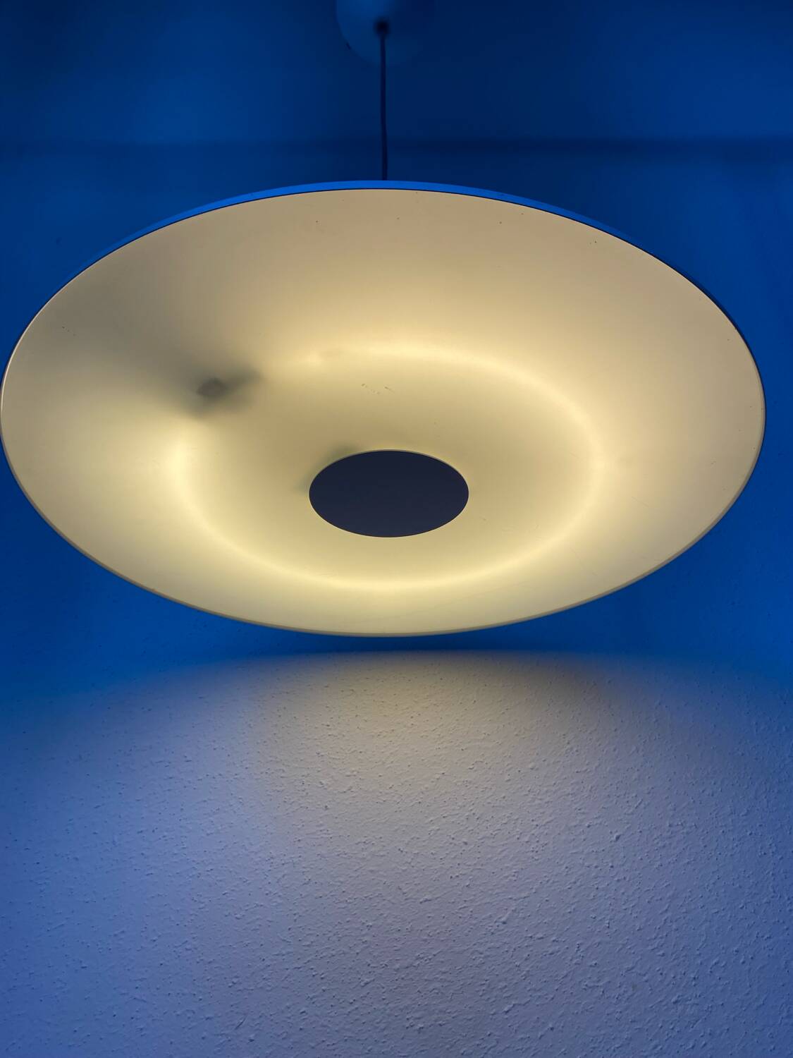 Vintage space age ufo pendant lamp by massive