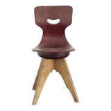 Model 15114 Children's chair by Adam Stegner for Flötotto, 1950s