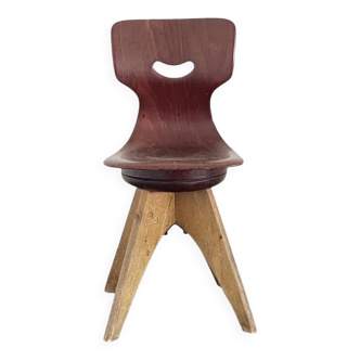 Chaise pour enfant modèle 15114 par Adam Stegner pour Flötotto, années 1950