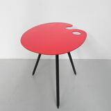 Side table Bois Manu by Lucien de Roeck, painter's palette