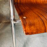 Ensemble de 6 fauteuils - Bois & métal -