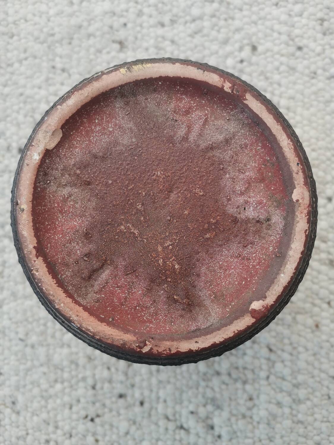 Mid Century Modern Ceramic Floor Vase – Vintage Maritime Ship Design –