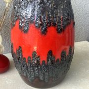 Vase Bay Keramik fat lava West Germany 7030