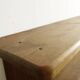 Brutalist shelf in solid wood - 1950s
