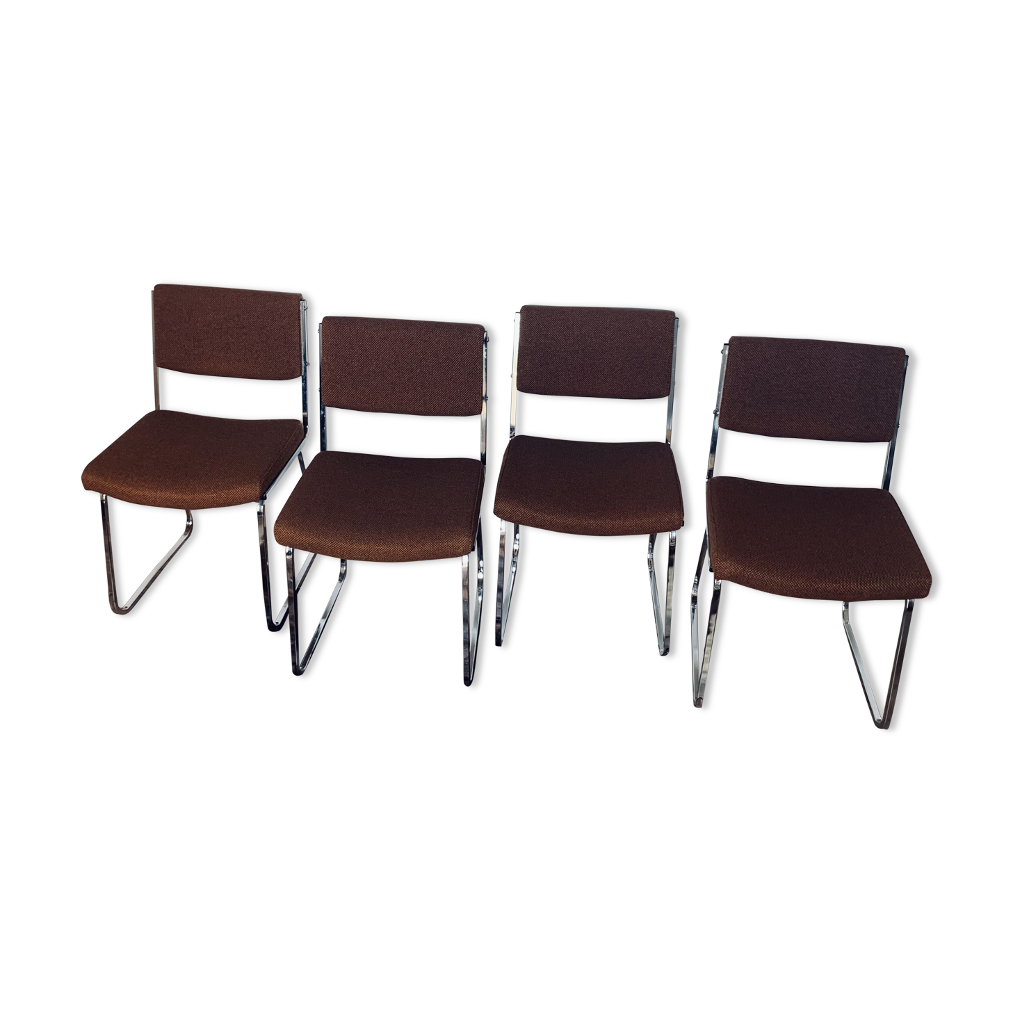 Ensemble de 4 chaises vintage