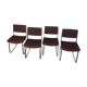 Ensemble de 4 chaises vintage