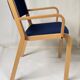 Chaises Mid-Century bleues Magnus Olesen