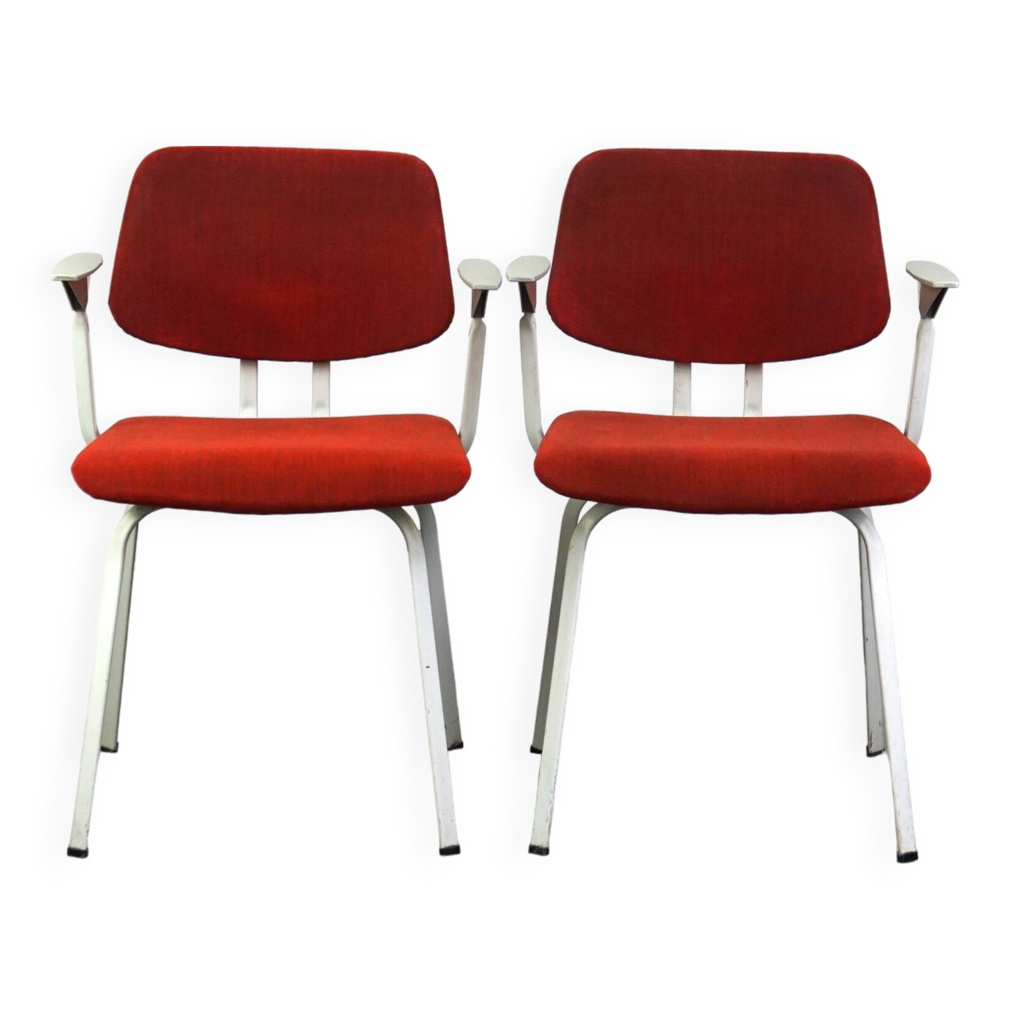 Set of 2 vintage design chairs by Friso Kramer for Ahrend de Cirkel late 1960s