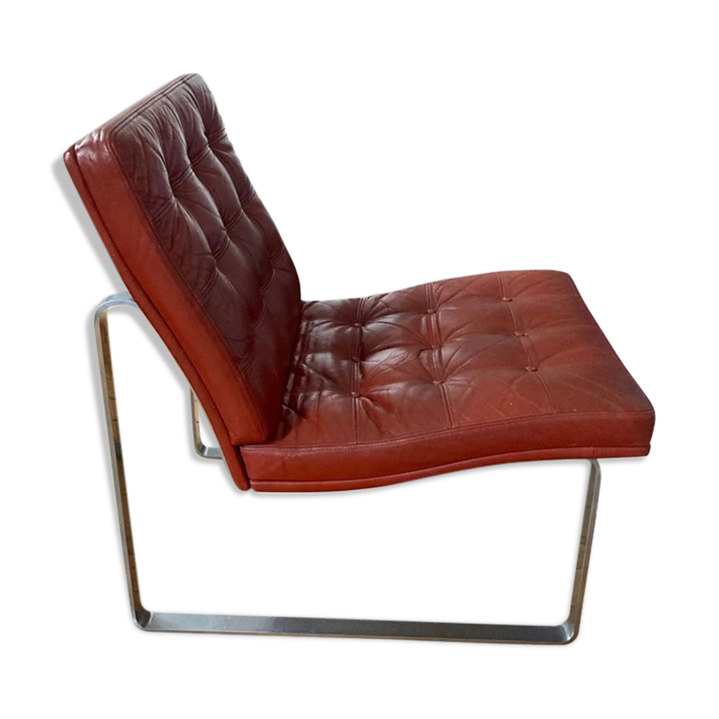 Leather armchair