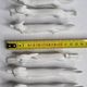 Set of 6 animal-shaped knife holders in German porcelain, Pfeffer Gotha, 13.5 cm