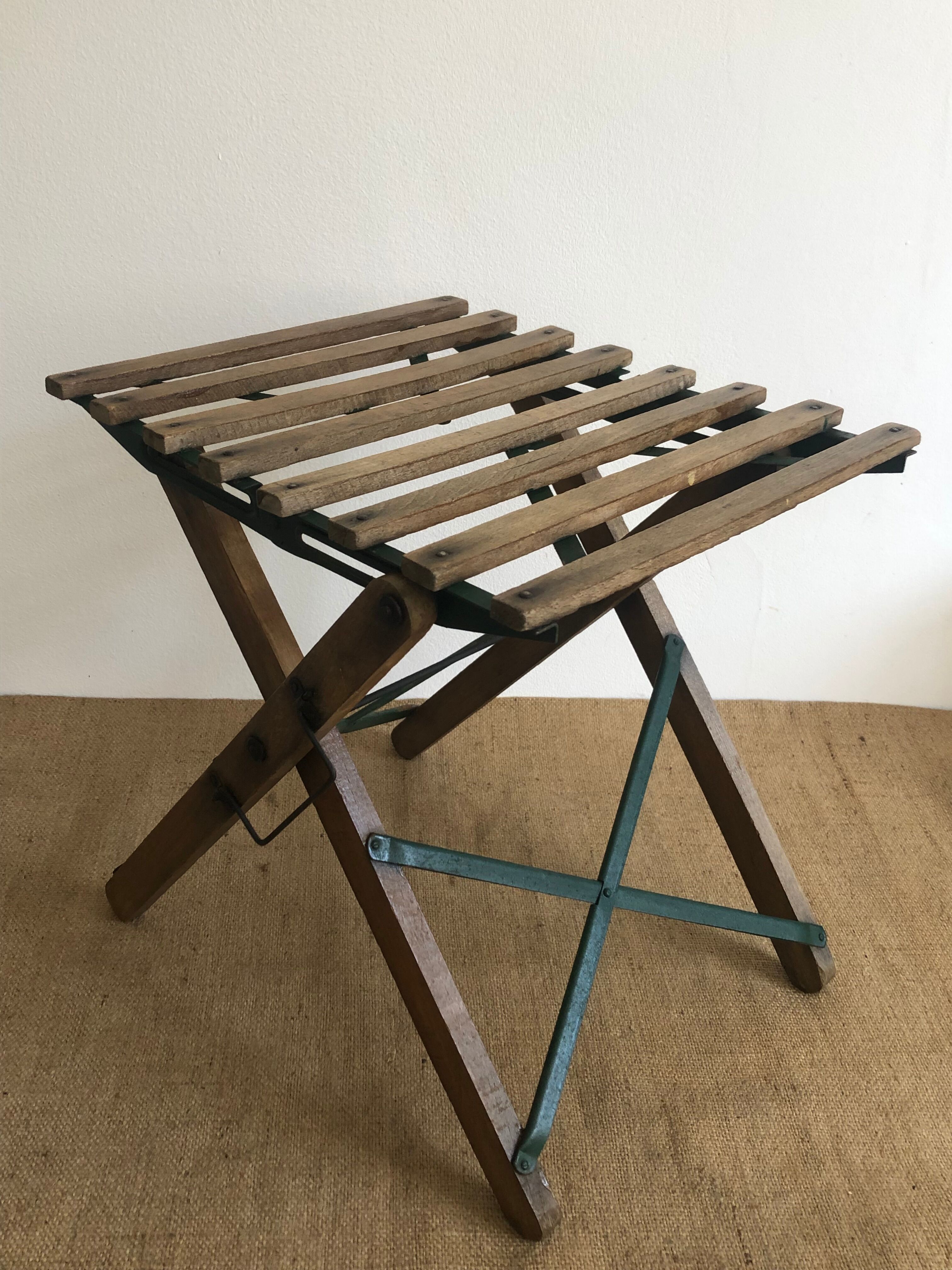 Folding stool of fisherman or painter