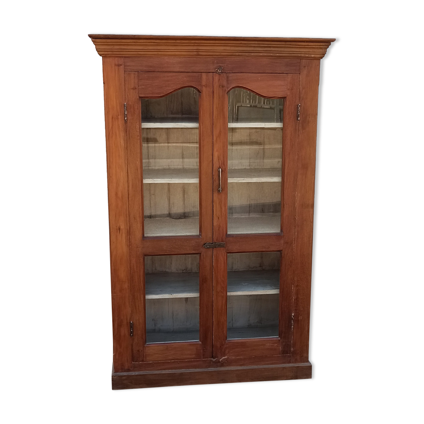 Glazed wooden cabinet
