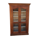 Glazed wooden cabinet