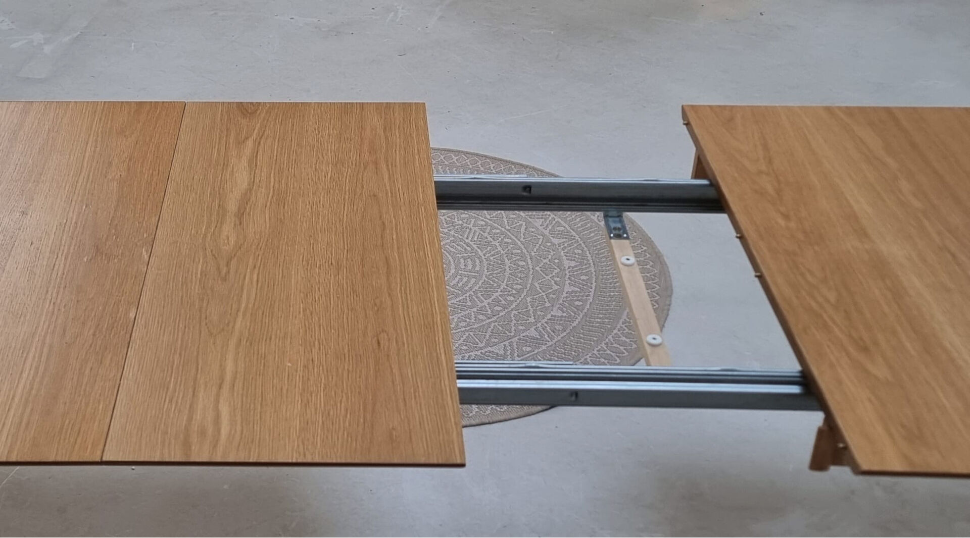 Table à manger extensible