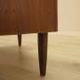 Danish teak chest of drawers with six drawers and sculptural handles, 1960s
