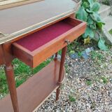 Console en bois style louis XVI