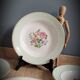 Set 6 plates Amandinoise fleuries