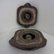 German Pop Art ceramic wall lamps, 1970s, set of 2