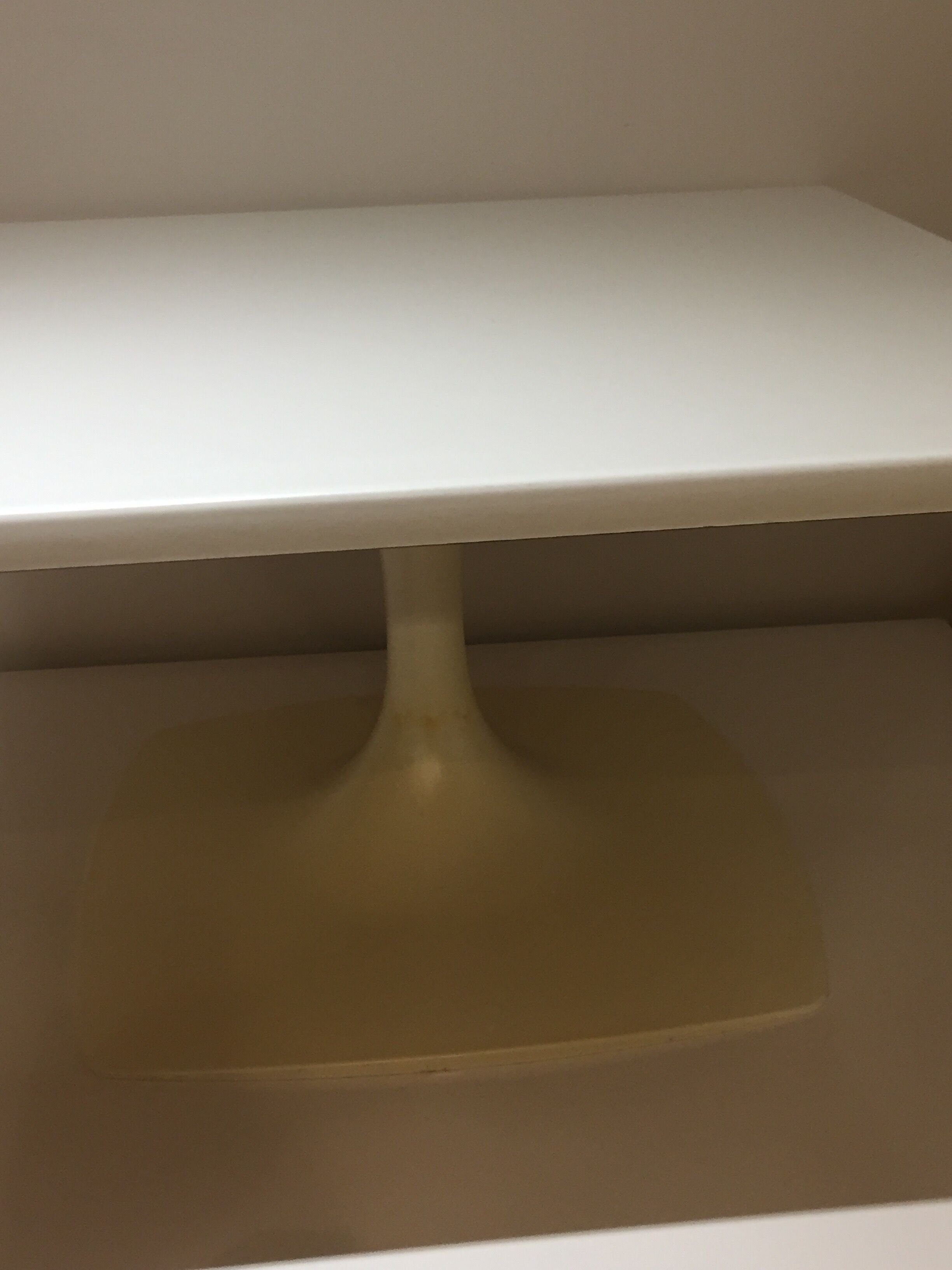 Coffee table tulip feet Stamp Nurieux, France, year 1970