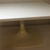 Coffee table tulip feet Stamp Nurieux, France, year 1970