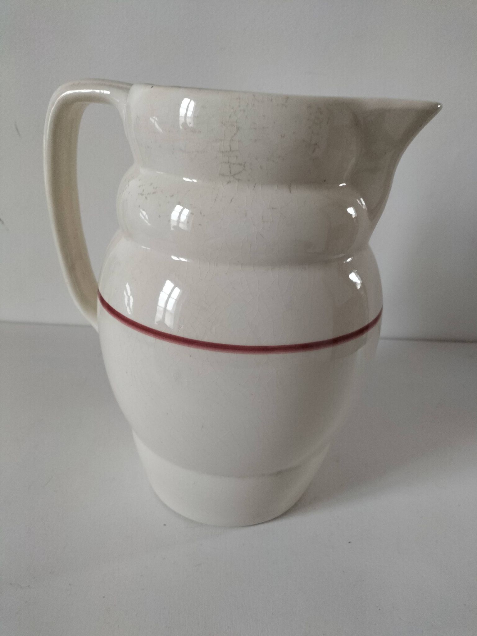 Large vintage Longchamp pitcher