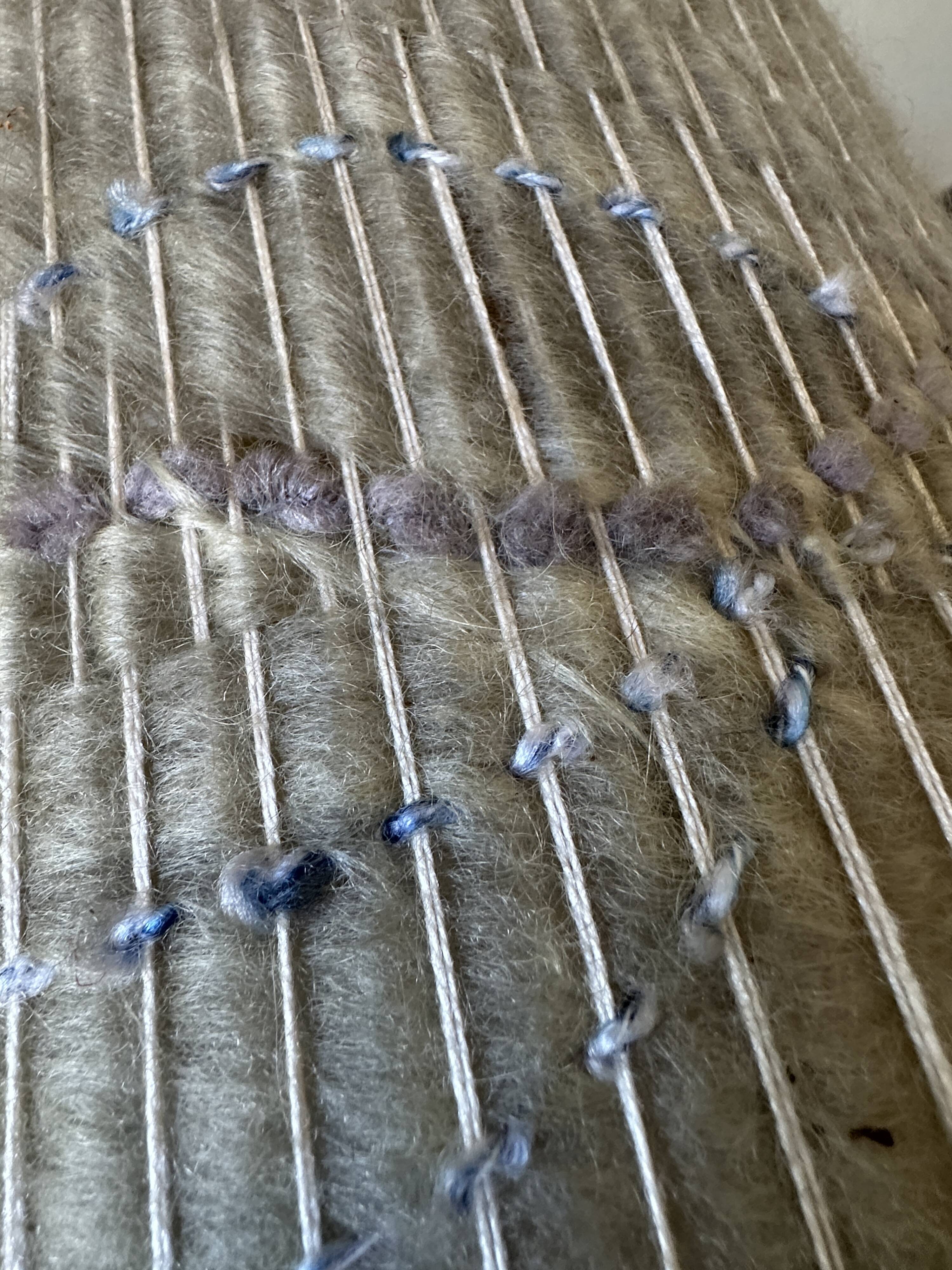 Vintage stoneware ceramic lamp from the 60s