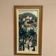 Swedish Oil on Panel – “Southern Village” by Bertil Wahlberg – Signed
