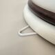 Vintage brown and white wall lamp sconce , 1970s