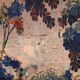 Flemish Verdure Tapestry in wool and silk. Late 17th Century.