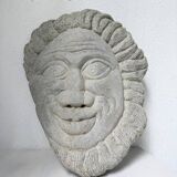 Stone sculpture 1950 face