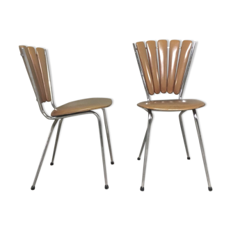Pair of chairs petals