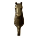 Metal horse hook