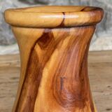 Ikebana wooden vase