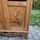 Showcase library Art Nouveau early twentieth century