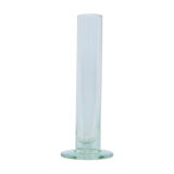 Vintage round glass vase