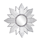 Art Deco mirror , 1970, France