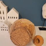 Terracotta and cork pitcher carafe