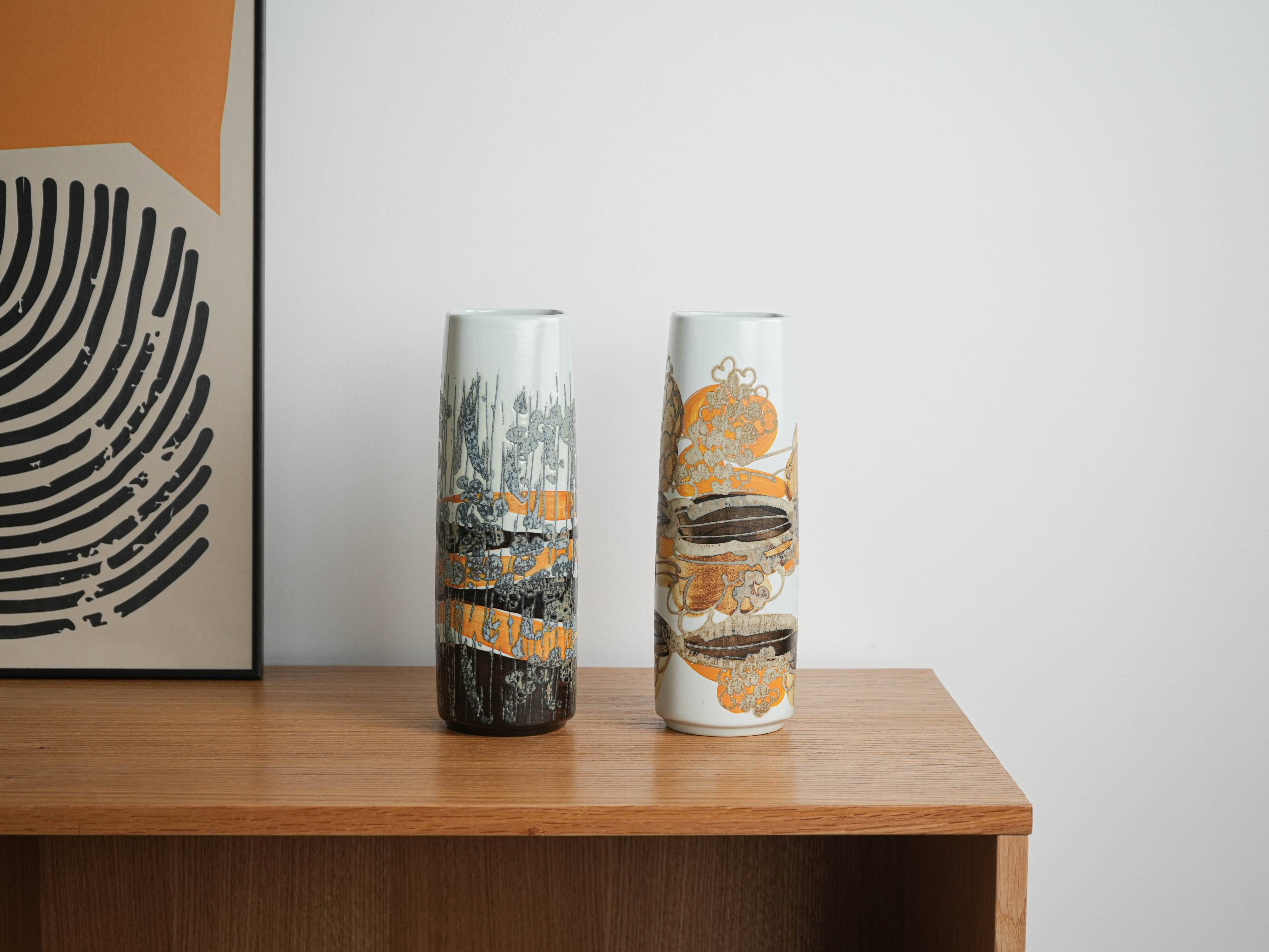 Vase en porcelaine, design danois, années 1960, fabriqué par Royal Copenhagen