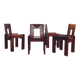Pair of chairs by Silvio Coppola, Fratelli Montana edition, 1970.