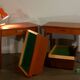 Pair of bedside tables "pelicans" in teak, norwegian 1960s