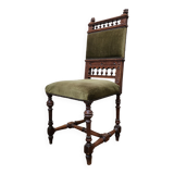 Chaise néo gothique