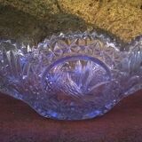 Cut crystal planter