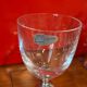 12 Crystal stemmed glasses - Manor Pewter - new